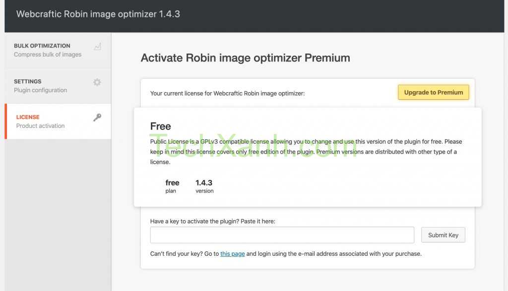 Plugin Robin Image Optimizer License Pro